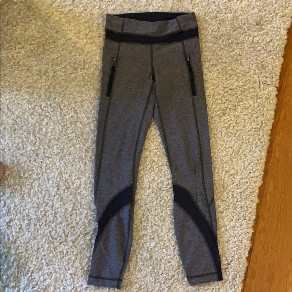 lululemon run inspire II 7/8 tight - size 2